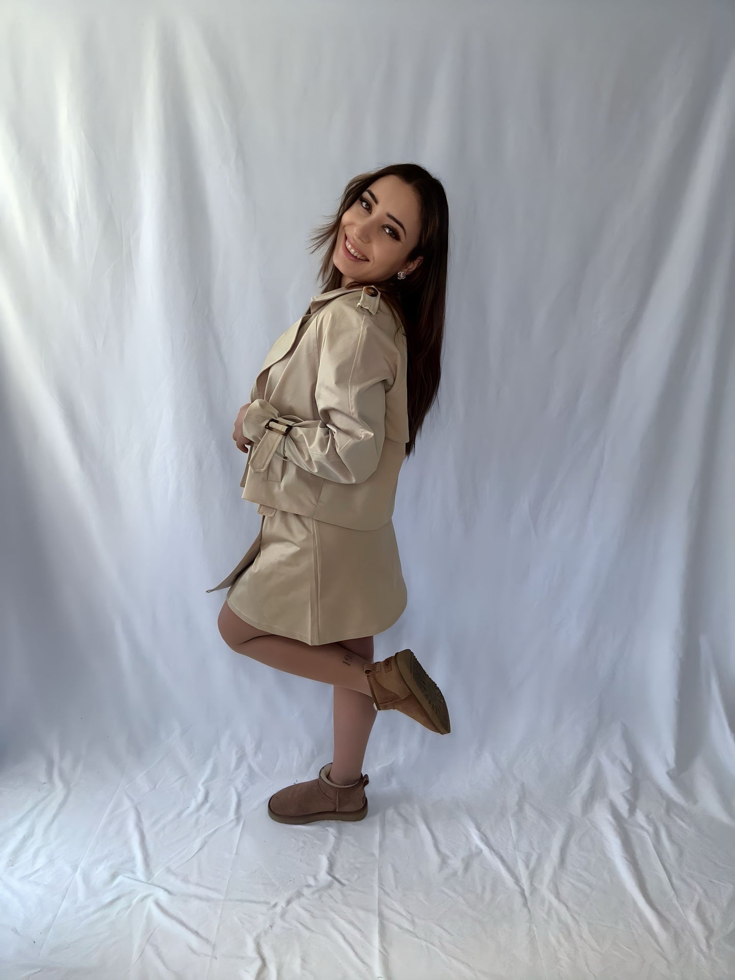 veste trench court