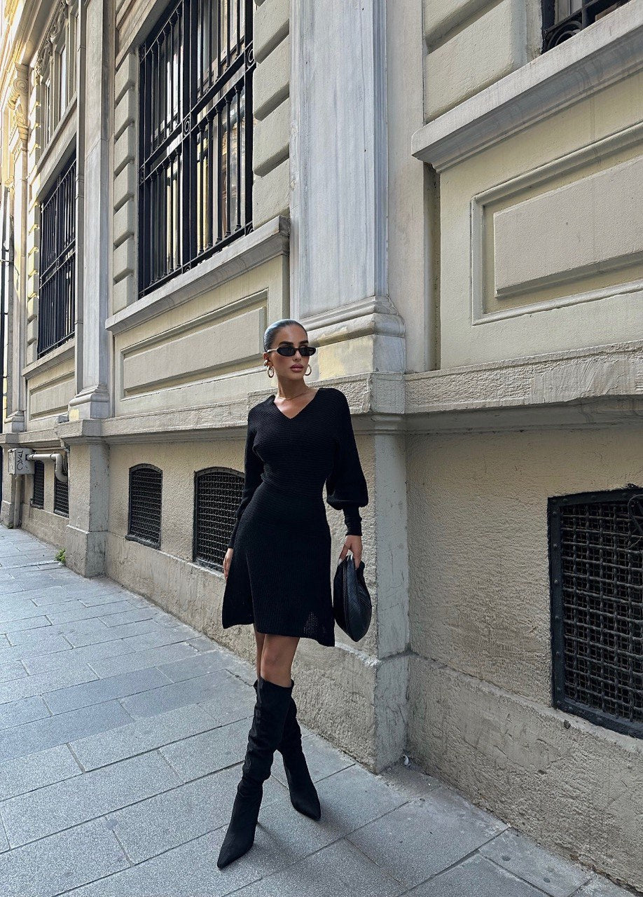 Robe en maille