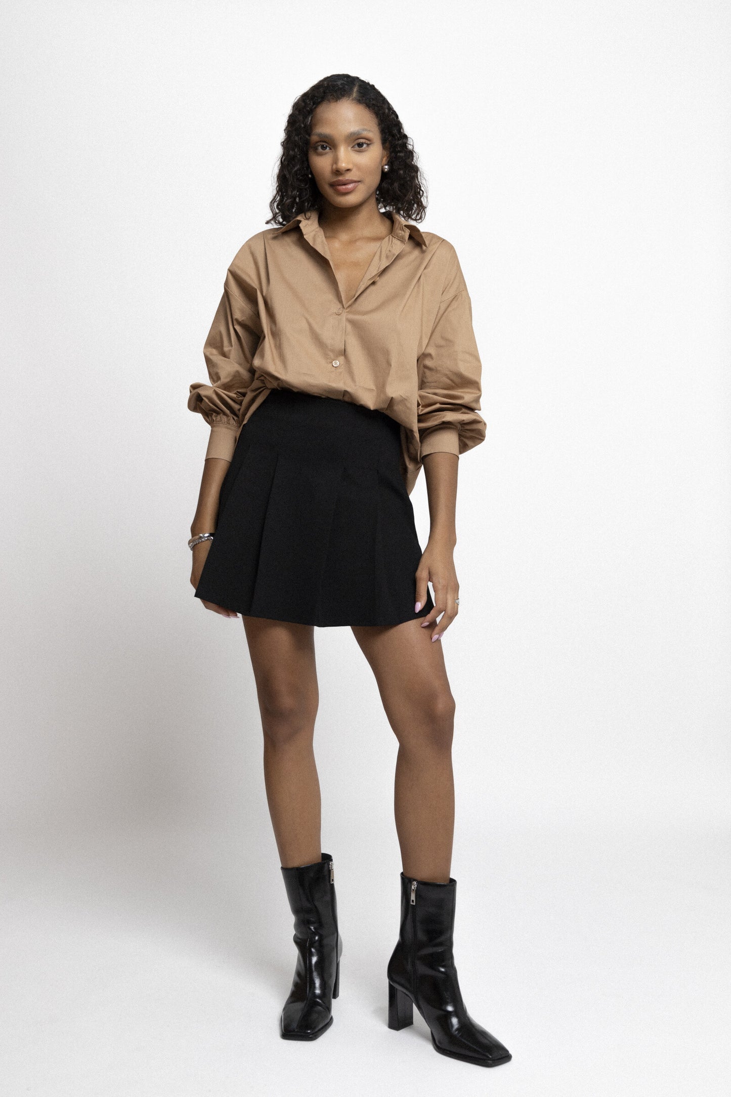 Jupe short plissé