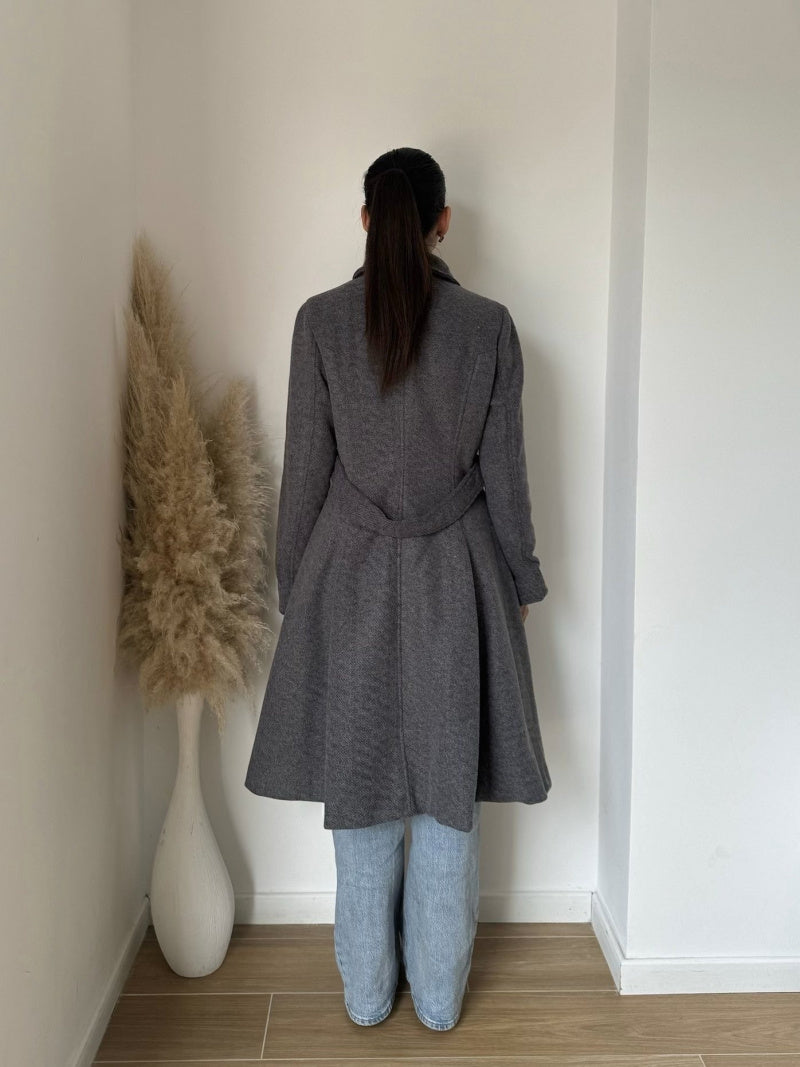 Manteau effet cachemire ( ECHARPE COMPRIS)