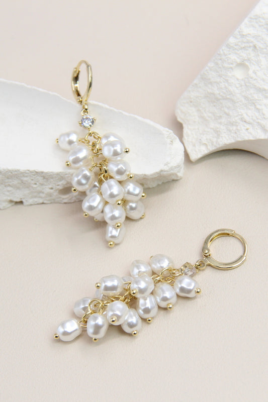 Boucles d’Oreilles perle en tige Argent 925 : Élégance Perlée