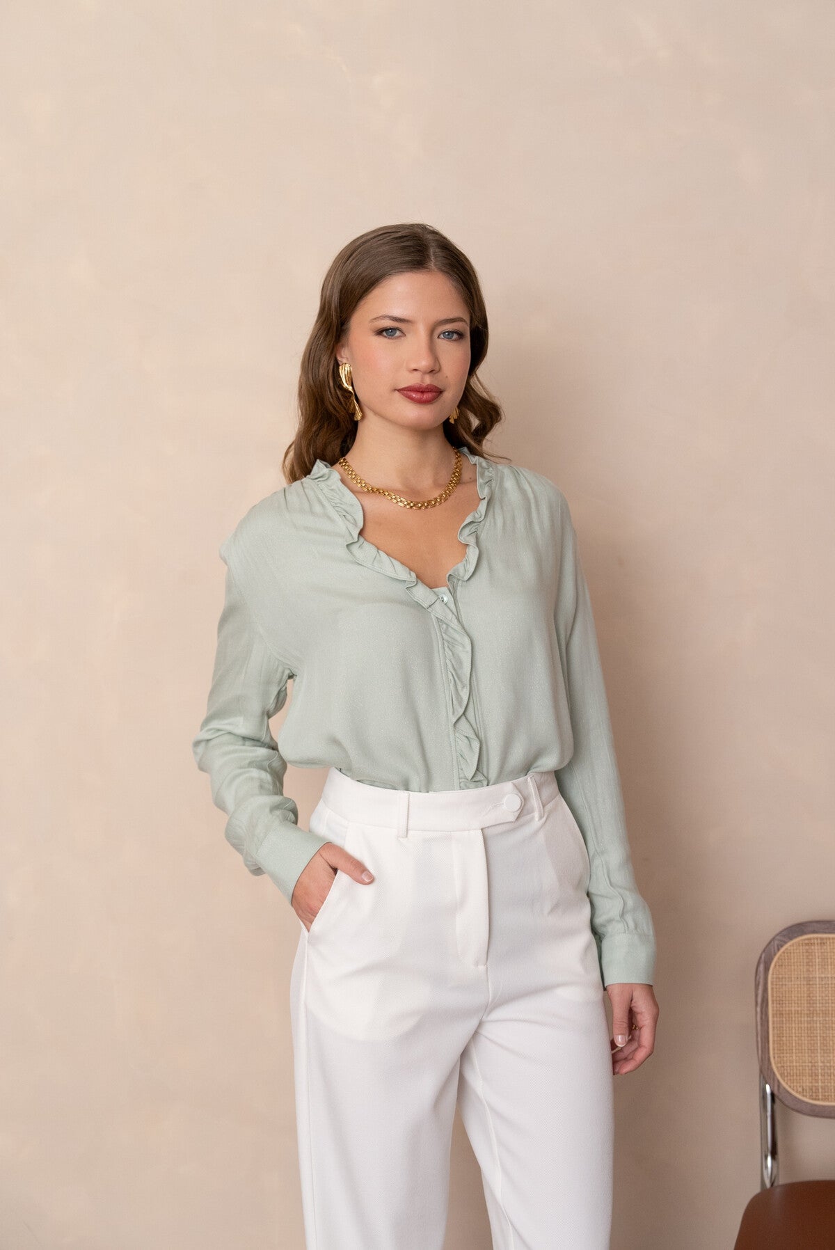 Chemisier chic et élégant