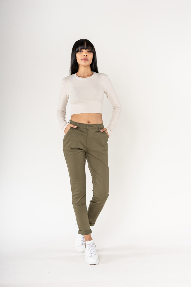 Pantalon Chino en coton
