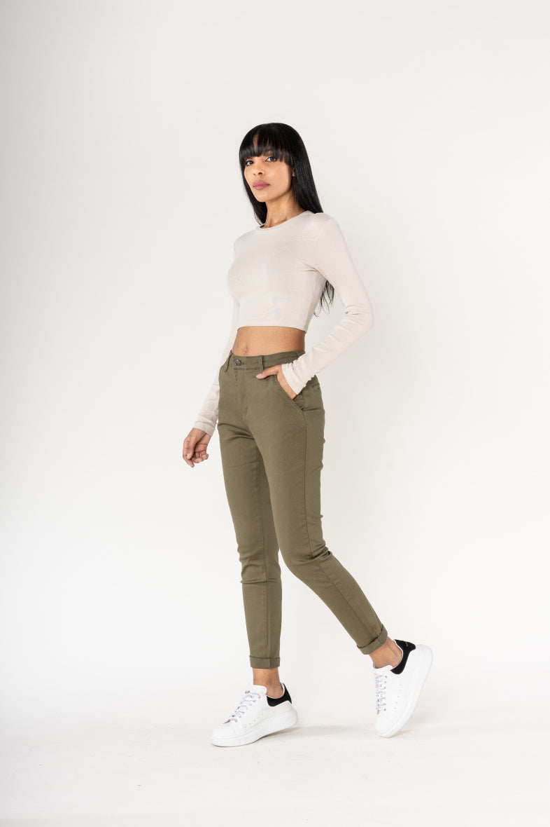 Pantalon Chino en coton