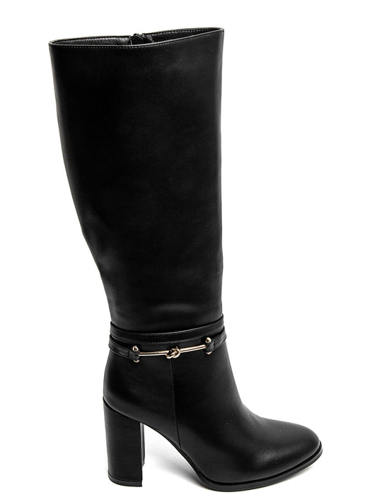 Bottes avec bride dorée