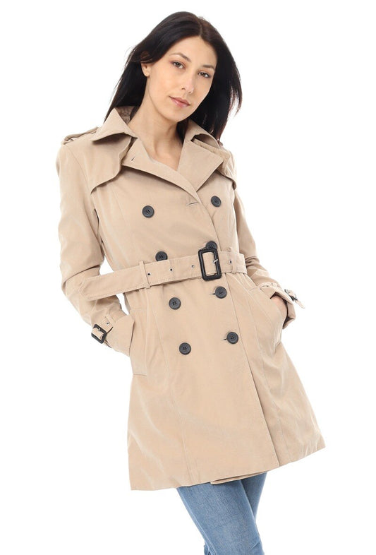 Trench-coat avec ceinture