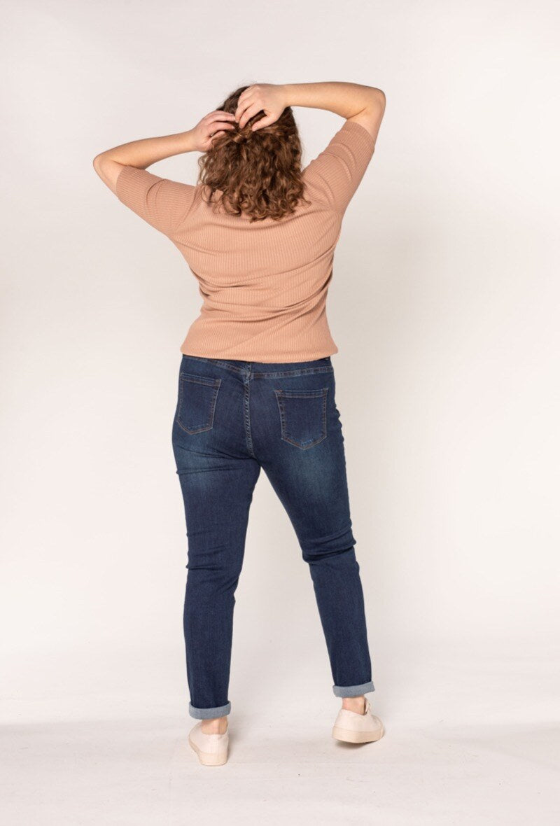 Jean taille haute Curvy