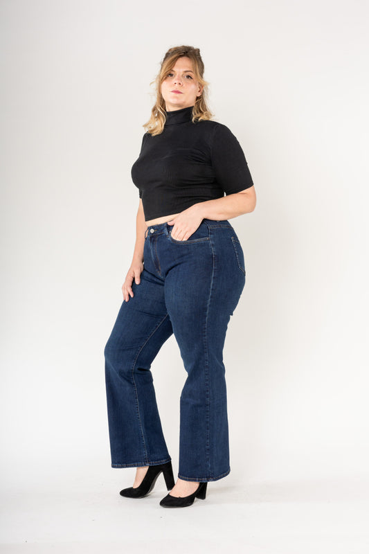 jean Plus size curve Flare