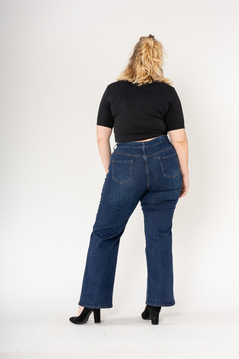 jean Plus size curve Flare