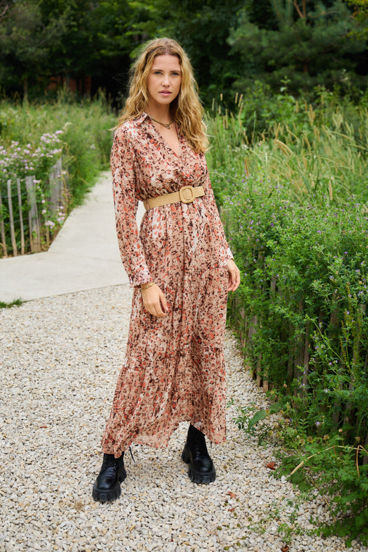 ROBE LONGUE CACHE COEUR