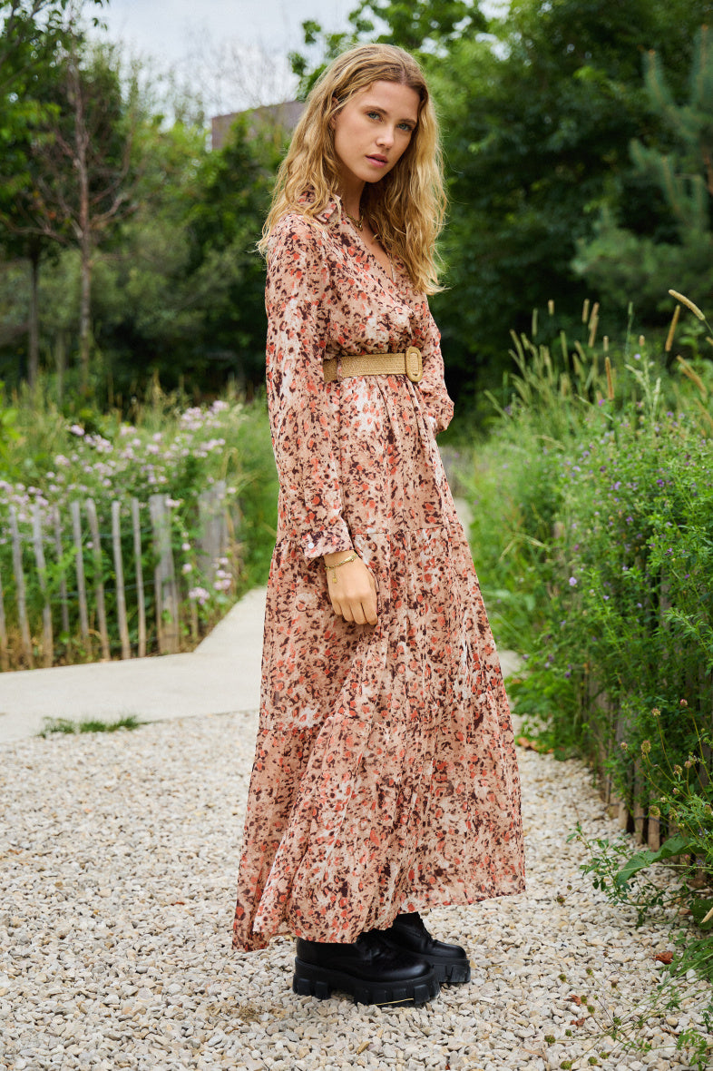 ROBE LONGUE CACHE COEUR