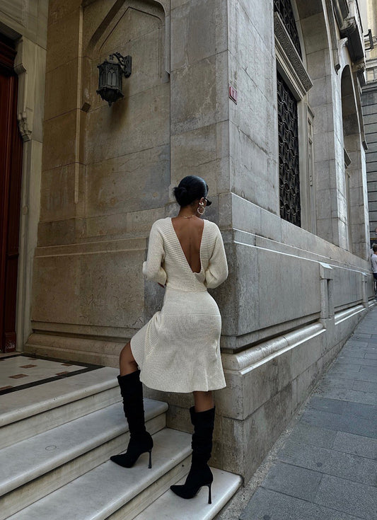 Robe en maille