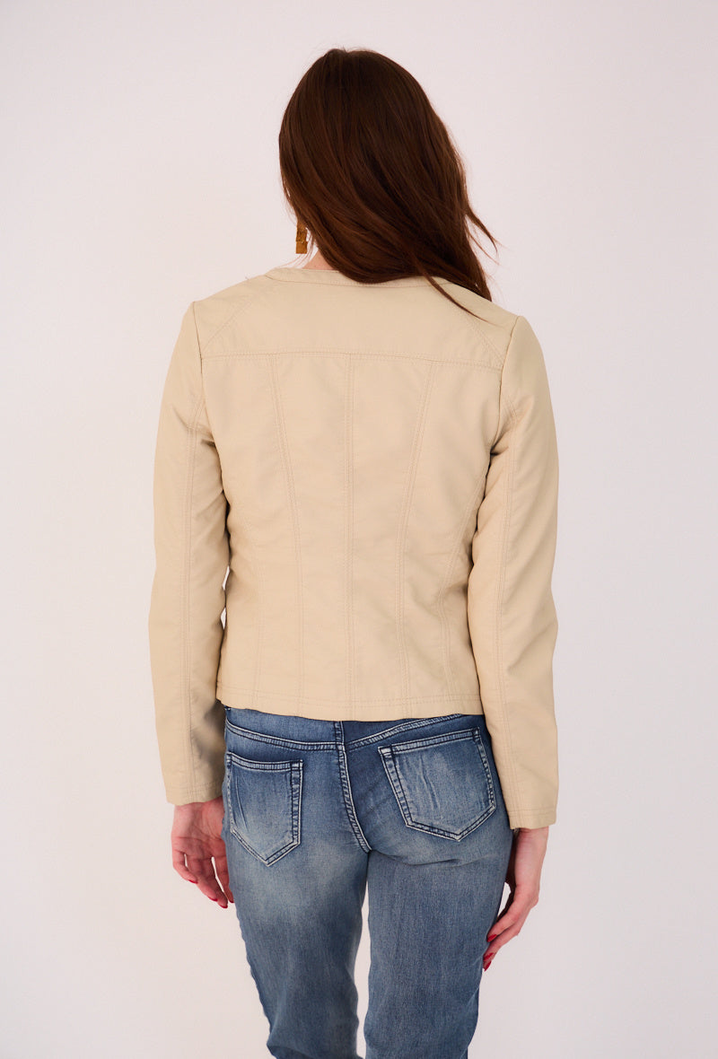 VESTE SIMILI CUIR