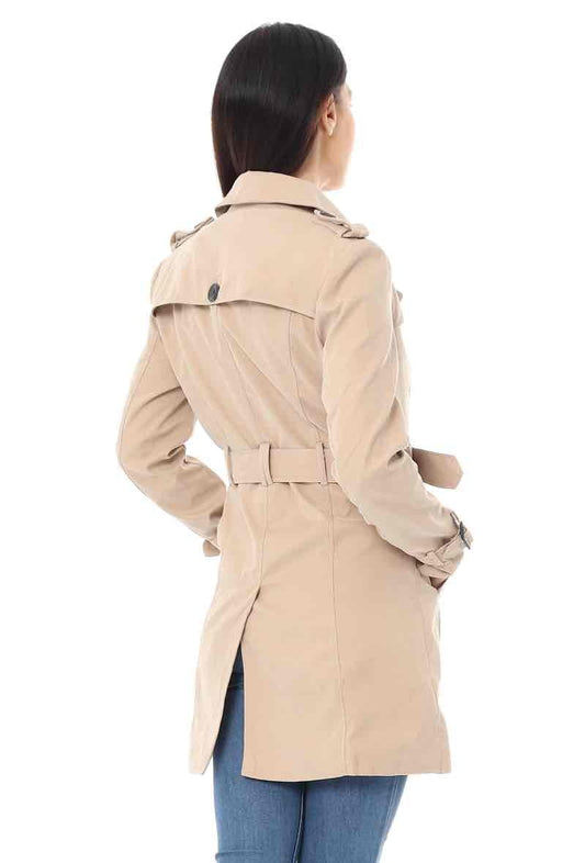 Trench-coat avec ceinture